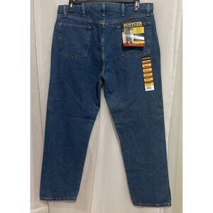Men's Rustler Jeans NWT Size 38x30 Regular Fit‎ Straight Leg Xtra Rugged Comfort